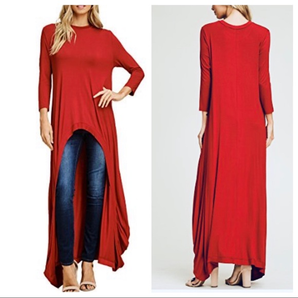 ✨LAST ONE✨FAVORITE FABULOUS HIGH LOW TUNIC DRESS - Picture 6 of 7